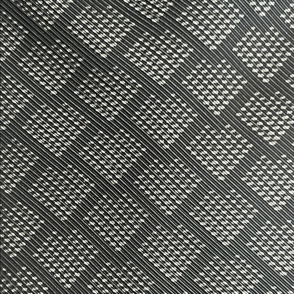 Giorgio Armani Grey Green Geometric Tie made in Italy - Picture 4 of 6